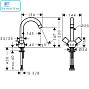 Смеситель для раковины HANSGROHE 71222000 LOGIS 