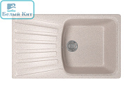 Мойка ML-GM20 с крылом,песочная , 495*850*190мм