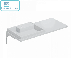 Умывальник над стиральной машинкой "Юпитер-110" левый с кронштейном