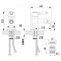 Смеситель для биде LEMARK LM4808B "Villa" БРОНЗА