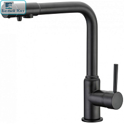 Смеситель для кухни KAISER 13044-9 Teka, черный матовый, боковой, под фильтр
