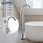 Смеситель для ванны GAPPO G3098 хром для отдельностоящей ванны