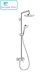 Душевая система HANSGROHE 27258400 Croma Select E 180 2jet Showerpipe
