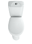 Унитаз-компакт ROSA "НЕО" белый с сиденьем микролифт