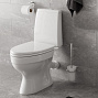 Унитаз-компакт Gesso "W101" HOME De Luxe белый с арматурой 1-й , сиденье полипропилен