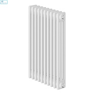 Дизайн-радиатор Royal Thermo Insignia C3050 - 10 секц. RAL9016 боковое подкл. при Δt70-850 Вт 8.5м2