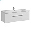 Тумба  АКВАТОН подвесная "МАДРИД 120" белая с 1 ящиком БЕЗ раковины Премьер-М 1200