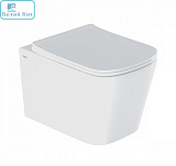 Унитаз подвесной IDDIS Bild BILRDSEi25 безободковый с сиденьем микролифт