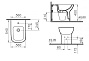 Биде VITRA S 20 5509B003-0288 напольное