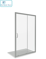 Душевая дверь раздвижная GOOD DOOR INFINITY WTW-130-C-CH (130*185 см) стекло прозрачное 6 мм