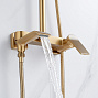 Душевая система SHEVANIK S4136G матовое золото
