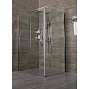 Душевое ограждение ALEX BAITLER AB214-120  120*90 прямоугольное стекло 8 мм прозрачное без поддона
