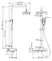 Душевая система Wasserkraft A11401 с термостатом