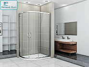 Душевое ограждение GOOD DOOR INFINITY R-120-C-CH (120*800*1850мм) стекло 6 мм прозрачное 