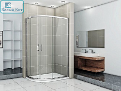 Душевое ограждение GOOD DOOR INFINITY R-120-C-CH (120*800*1850мм) стекло 6 мм прозрачное 