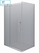 Душевое ограждение ERLIT ER10112H-C4 (120*90*200) прямоугольное тонированное стекло 6 мм без поддона