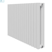 Дизайн-радиатор Royal Thermo Shift C2050 - 8 секц.RAL9016 боковое подкл. при Δt70-816 Вт 8.1м2