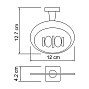 Мыльница решетка WK К-6569 LIPPE