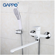 Смеситель для ванны GAPPO G2248 белый/хром