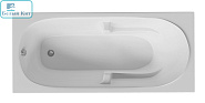 Ванна AQUATEK "ЛЕЯ" 170х75х61 акриловая + панель фронтальная+слив.система
