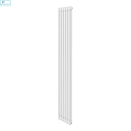 Дизайн-радиатор Royal Thermo Insignia VC2180 - 06 секц. RAL9016 нижнее подкл. при Δt70-1212 Вт 12м2