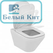 Унитаз подвесной iS Lux "TONIC II" (K316701) AQUABLADE с сиденьем микролифт