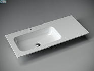 Умывальник накладной Ceramica Nova Grace-100 CN7014 1010*457*137мм