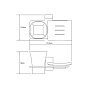 Держатель стакана и мыльницы WK К-5026 LEINE