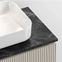Столешница SANCOS 800x460 без отверстия под смеситель черное небо 