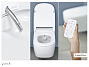 Унитаз подвесной VITRA V-CARE COMFORT с сиденьем микролифт
