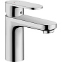 Смеситель для раковины HANSGROHE 71551000 Vernis Blend Хром 100 мм с донным клапаном