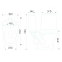 Унитаз-компакт Gesso "W101" HOME De Luxe белый с арматурой 1-й , сиденье полипропилен