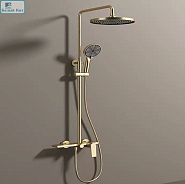 Душевая система BARSELLO BN-10035C матовое золото