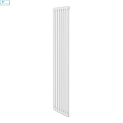 Дизайн-радиатор Royal Thermo Insignia VC2180 - 08 секц. RAL9016 нижнее подкл. при Δt70-1616 Вт 16м2