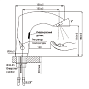 Смеситель для раковины Варион Т9340-890 сенсорный