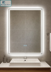 Зеркало MONTEREY "SoloPlus 115" 60х80 с подогревом и подсветкой