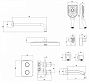 Душевая система LEMARK LM7842С Yeti термостатический встраиваемый