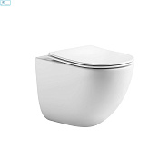 Унитаз подвесной AQUATEK ГЕЛИОС AQ1993T-00 505*360*370 мм, смыв ТОРНАДО