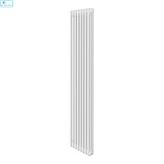 Дизайн-радиатор Royal Thermo Insignia VC3180 - 08 секц. RAL9016 нижнее подкл. при Δt70-2360Вт 23,6м2