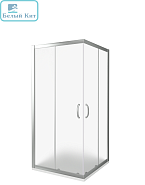 Душевое ограждение GOOD DOOR INFINITY CR-80-G-CH 80*80*185 квадратное стекло матовое 6 мм
