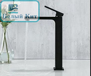 Смеситель для раковины GAPPO G1017-62 черный высокий на столешницу FUTURA