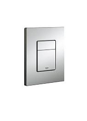 Кнопка GROHE 38732000 двойная квадратная хром