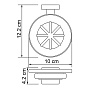 Мыльница стекло WK К-6529 LIPPE