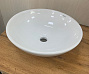 Умывальник накладной AZARIO AZ-415 Круглый 405*125 мм