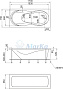 Ванна МАРКА №1 "ENNA" 170х75 акриловая с рамой