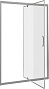 Душевая дверь распашная GOOD DOOR Orion WTW-PD-110-G-CH (1100*1850мм) стекло матовое 6 мм