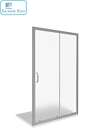 Душевая дверь раздвижная GOOD DOOR INFINITY WTW-120-G-CH (120*185 см) стекло матовое 6 мм