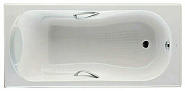 Ванна чугунная ROCA "HAITI" 170х80 белая с ручками и ножками 