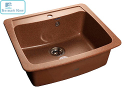 Мойка GRANFEST STANDART GF-S605 604х515 мм терракот