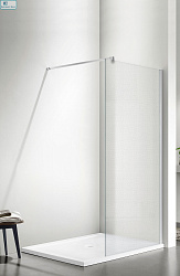 Душевая перегородка SANTREK AQUA Тour - SG-1000-С-Chrome 1000*1950 стекло Прозр 6мм, профиль Хром